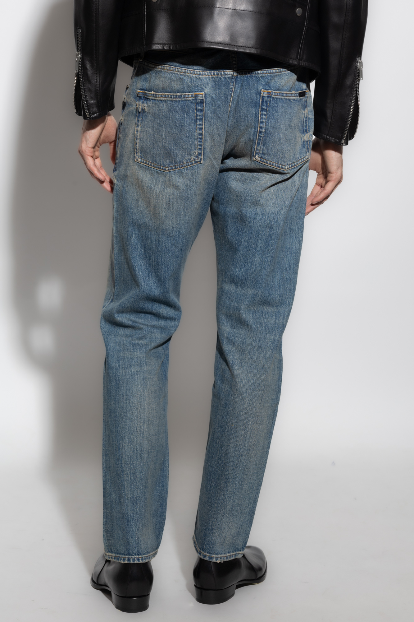 Ysl store ripped jeans